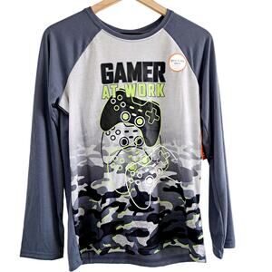 Wonder Nation Glow In the Dark Gamer Pajama Top
